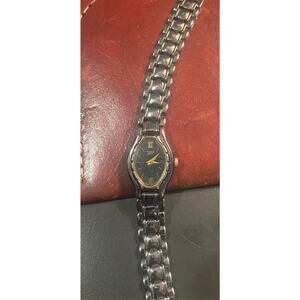 Women's 17mm Gun Metal Tone Pulsar Watch, V810-6040